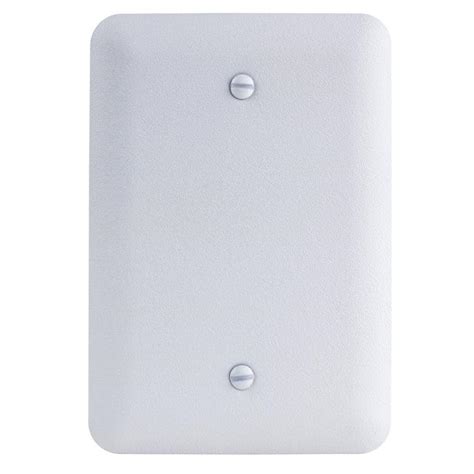 electrical box blanks|paintable blank wall plate.